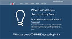 Desktop Screenshot of cos-phi.com